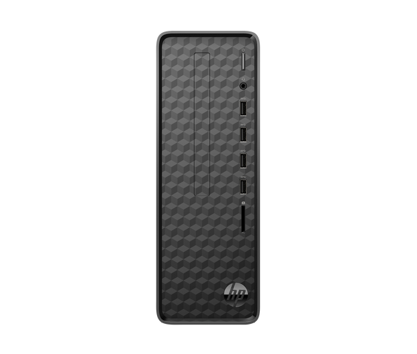 HP S01-pF4021 Slim Desktop – Intel Core i5-14400, 16GB RAM, 512GB SSD, Windows 11 Pro – Dark Black