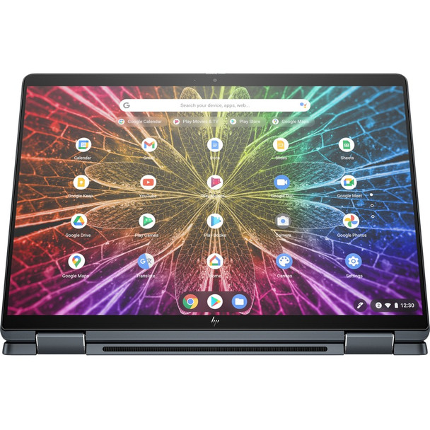 HP Elite Dragonfly Chromebook Enterprise, Intel Core i7-1265U, 16GB RAM, 256GB SSD, 13.5" WUXGA+ Touchscreen, Chrome OS, Wi-Fi 6E, Slate Blue
