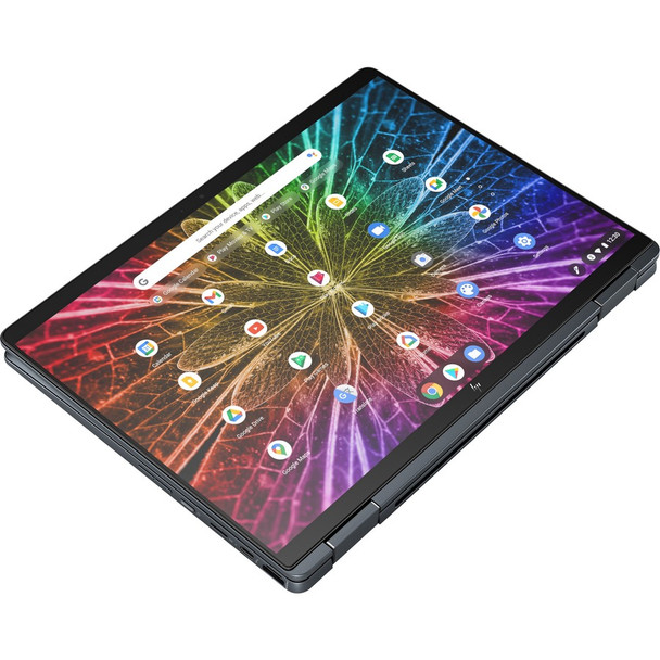 HP Elite Dragonfly Chromebook Enterprise, Intel Core i7-1265U, 16GB RAM, 256GB SSD, 13.5" WUXGA+ Touchscreen, Chrome OS, Wi-Fi 6E, Slate Blue