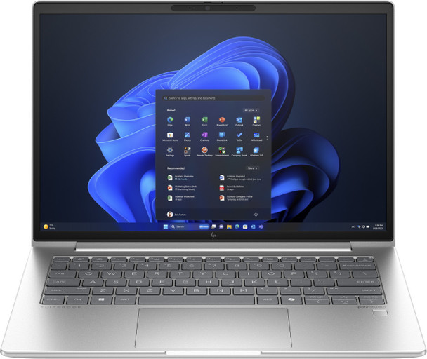 HP EliteBook 640 G11 14-inch notebook with an Intel Core Ultra 7 processor, 16GB RAM, 512GB SSD, and a WUXGA display, running Windows 11 Pro