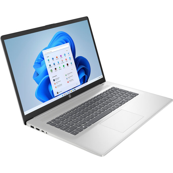 HP 17-cp3055cl 17.3" Touchscreen Laptop - AMD Ryzen 5, 16GB RAM, 1TB SSD, Windows 11 Home - Natural Silver