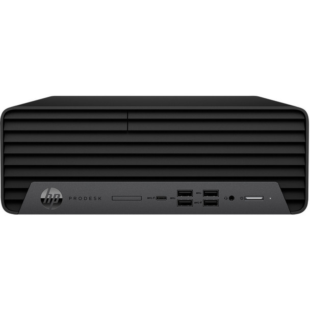 Refurbished HP ProDesk 600 G6 Small Form Factor desktop PC with Intel Core i5-10500 processor, 16GB RAM, and 256GB SSD—compact and reliable for business or home office use