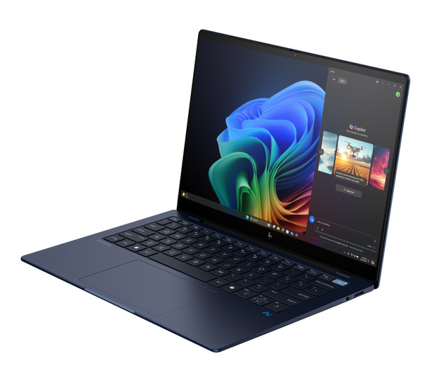 HP EliteBook Ultra 14 inch G1q Copilot+ PC with Snapdragon X Elite, 32 GB RAM, 512 GB SSD, 45 TOPS NPU, and Windows 11 Pro