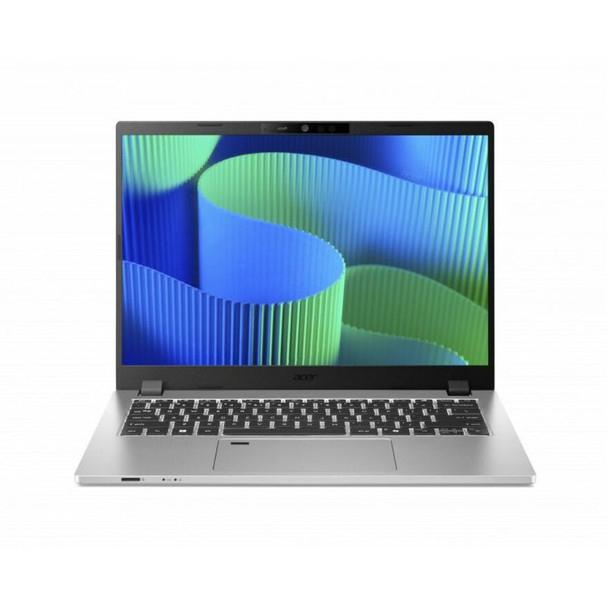 Acer TravelMate P2 14 TMP214-56 professional notebook with Intel Core 5 120U processor, 16GB DDR5 RAM, 512GB SSD, 14-inch WUXGA IPS display, and Windows 11 Pro—built for secure, efficient business performance