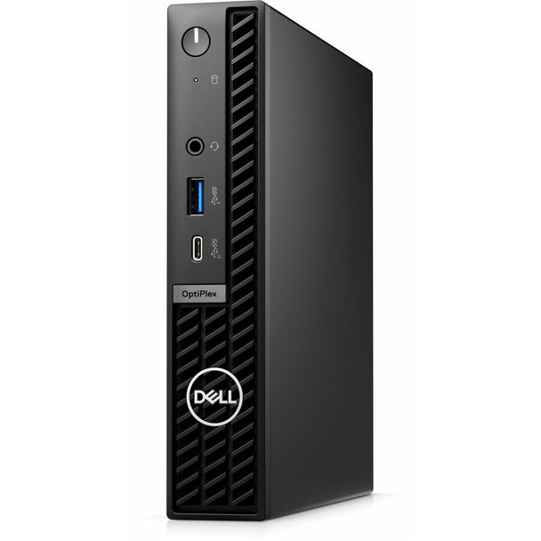 Dell OptiPlex 7020 Micro desktop, black — Intel Core i7-14700 20-core up to 5.4GHz, 16GB DDR5, 512GB NVMe SSD.