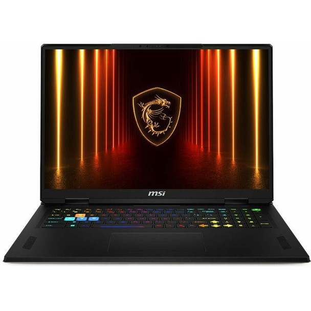 MSI Vector A18 HX gaming laptop with Ryzen 9 CPU, RTX 5070 Ti GPU, 32GB DDR5 RAM, 18-inch QHD+ display