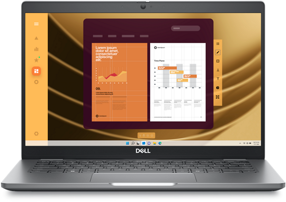 Dell Latitude 5350 Titan Gray business laptop featuring a 13.3-inch anti-glare display and compact professional chassis.