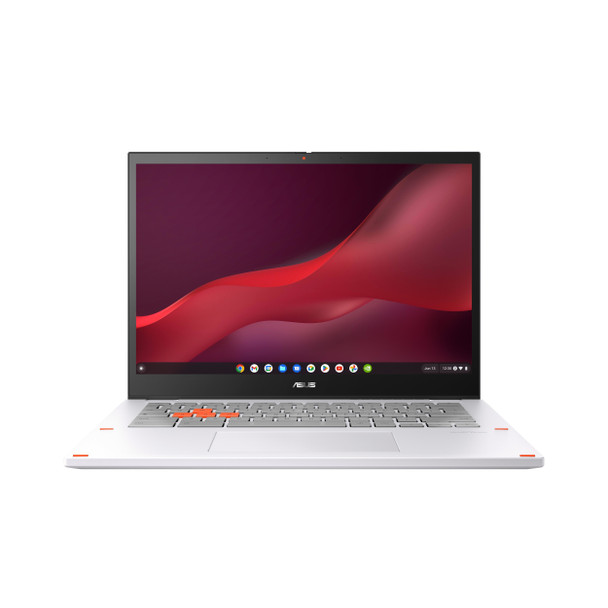 Asus Chromebook Vibe CX34 Flip CX3401FBA-GE566T-S 2-in-1, 14" 144Hz WUXGA Touch, Intel Core i5-1235U, 16GB RAM, 256GB SSD, ChromeOS – Pearl White