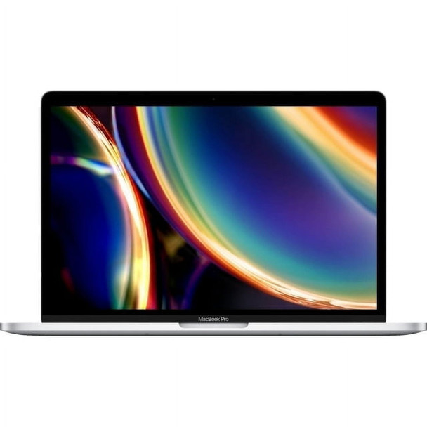 2020 Apple MacBook Pro with 2.3GHZ Intel Core i7 (13-inch, 32GB, 512GB SSD Storage) (QWERTY English) Silver (Refurbished)
