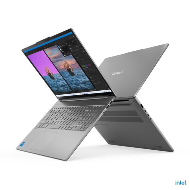 Side profile showing USB-C and HDMI ports on the Lenovo IdeaPad Slim 5.