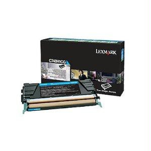 Lexmark C748h1cg Cyan Return Program Toner Cartridge For Use In C/x748 Estimated