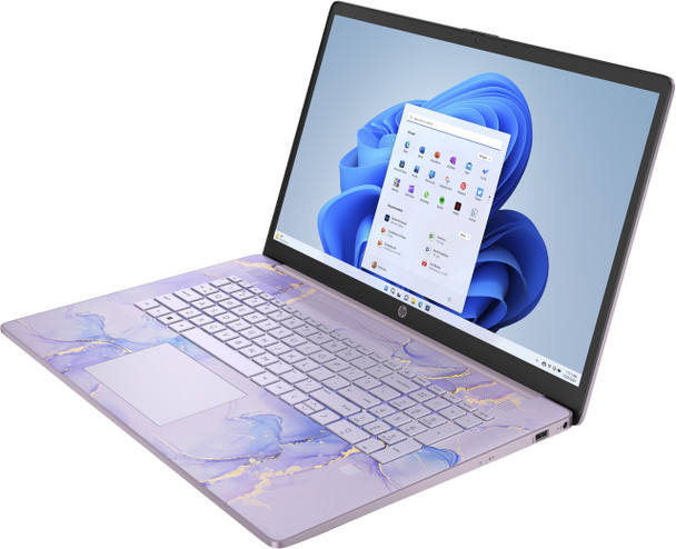 HP 17-inch Touchscreen Notebook with Intel N200, 8GB RAM, and 256GB SSD - Winter Lavender