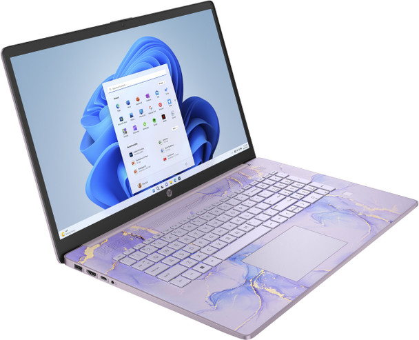 HP 17-inch Touchscreen Notebook with Intel N200, 8GB RAM, and 256GB SSD - Winter Lavender