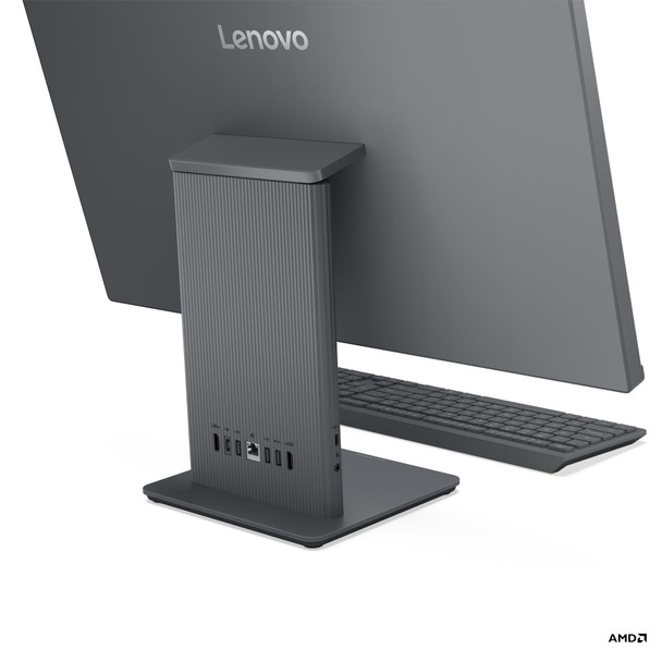 Lenovo IdeaCentre AIO 27" All-in-One with AMD Ryzen 5 8645HS, 16GB RAM, 512GB SSD – Luna Grey
