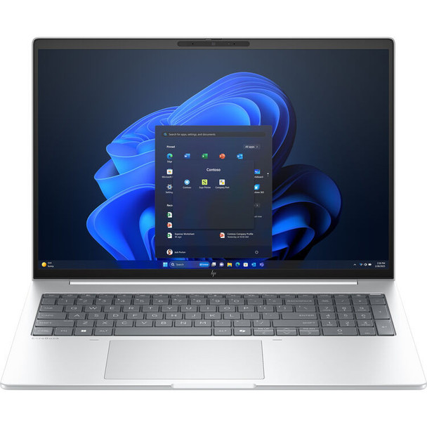 Front view of the HP EliteBook 8 G1a 14 inch showing the professional WUXGA non-touch display.