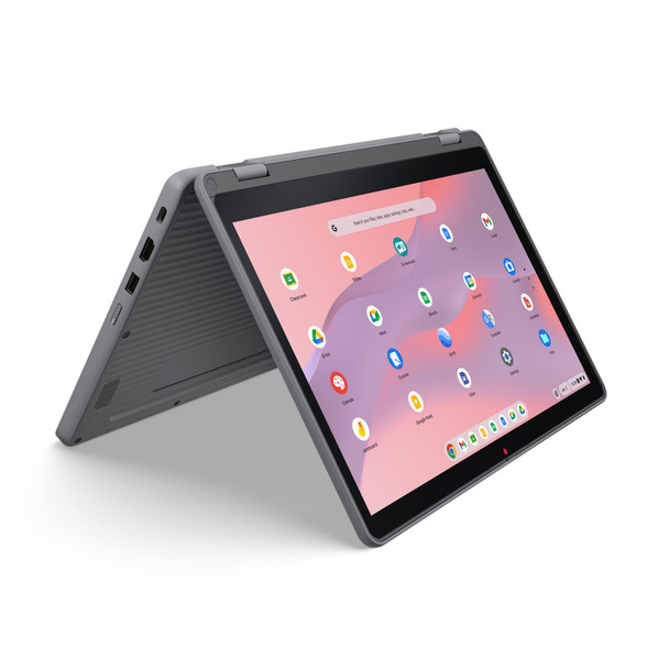 Lenovo 500e Chromebook 2-in-1 Gen 5 12.2" Touchscreen - MediaTek Kompanio 540, 8GB RAM, 64GB UFS - Luna Grey