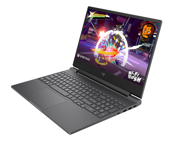 HP Victus 15 Gaming Laptop 15.6" 144Hz – Intel i5-13420H, RTX 4050 6GB, 16GB RAM, 512GB SSD – Mica Silver