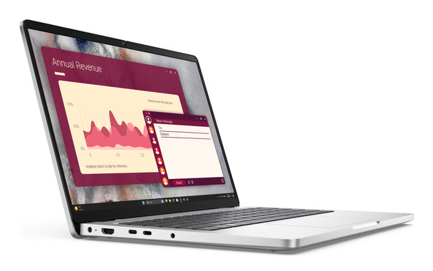 Dell Pro PC14250 14 inch AI PC Laptop – Intel Core Ultra 5 235U, 16GB RAM, 512GB SSD – Platinum Silver