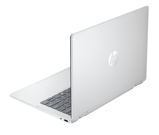 HP OmniBook 5 Flip 14-fp0016ca 2-in-1 Touchscreen Laptop – Intel Core 3 100U, 8GB RAM, 512GB SSD – Glacier Silver