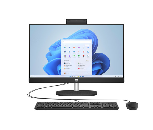 HP 24-cr0430 All-in-One PC featuring a 23.8-inch micro-edge display.
