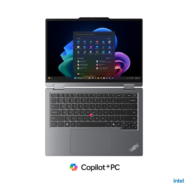 Lenovo ThinkPad X1 2-in-1 Gen 11 Aura Edition 21V9001CUS 14" Touchscreen Laptop – Intel Core Ultra 7 355, 32GB RAM, 512GB NVMe SSD – Windows 11 Pro, Grey (New)