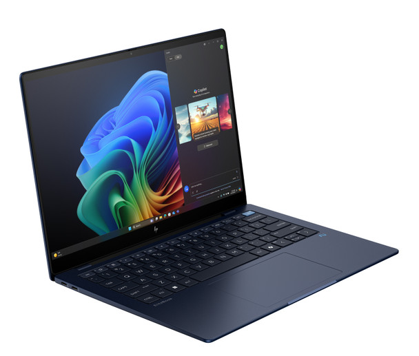 HP EliteBook Ultra 14" Touchscreen Copilot+ PC – Snapdragon X Plus X1P-42-100, 16GB RAM, 512GB SSD – Windows 11 Pro (Atmospheric Blue)