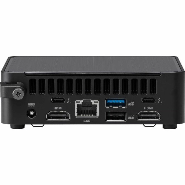 ASUS NUC 14 Pro Tall Mini PC | Intel Core Ultra 7 155H | 32GB DDR5 RAM | 1TB SSD | Windows 11 Home | Black (Refurbished)