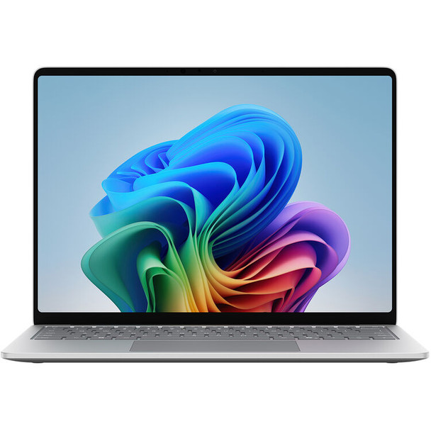 Front view of Microsoft Surface Laptop in Platinum