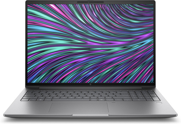 HP ZBook Power G11 16-inch Mobile Workstation – Front view open showing screen and keyboard