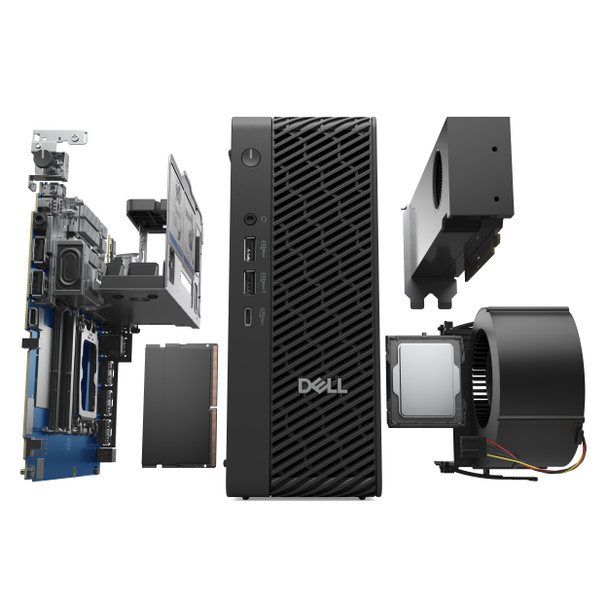 Dell Pro Max Micro FCM2250 Desktop – Intel Core Ultra 7 265, 64GB RAM, 512GB SSD, Win 11 Pro – Manufacturer Renewed