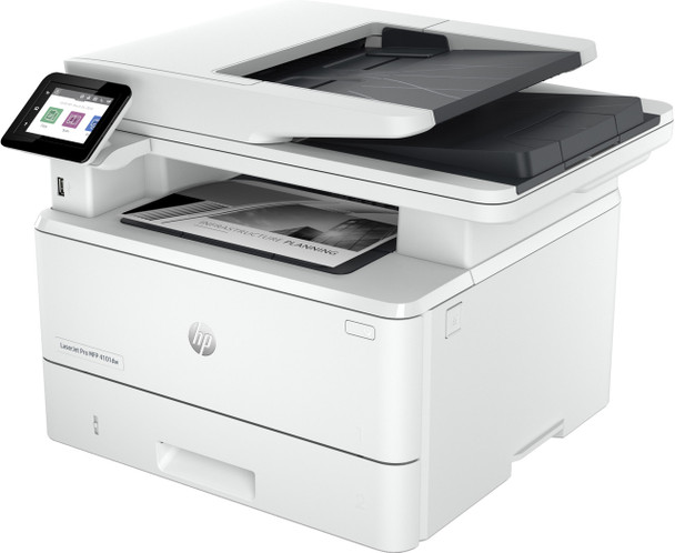 HP LaserJet Pro MFP 4101dw Monochromatic Printer – 42ppm, Auto Duplex, Wireless, USB – Manufacturer Renewed