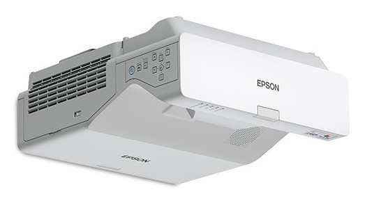 Epson PowerLite 760W Wireless WXGA 3LCD Ultra Short Throw Laser Projector – 4100 Lumens, 2500000:1 Contrast, 16W Speaker, HDMI, Wi-Fi, 2-Year Warranty – Manufacturer Renewed