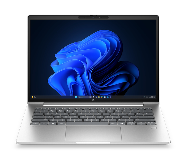 HP ProBook 4 G2ah 14-Inch Business Laptop – Front Open View Displaying Pike Silver Finish and WUXGA Anti-Glare Screen
