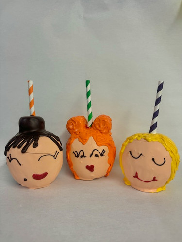 Halloween witchy sister Caramel Apple