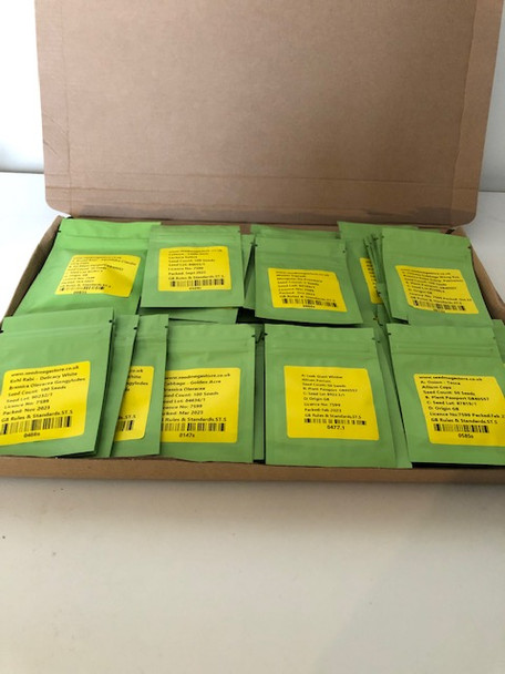 50 Packets of Seeds Box Collection (See Description for product list)