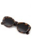 Krewe Margaret Venezia Sunglasses folded flat