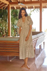 Hunter Bell Palmer Short Sleeve Midi Dress full body view