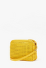 Clare V Midi Sac Rattan side