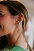 Jennifer Zeuner Luba Earrings on ear