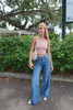 Susana Monaco String Racerback Tank full body front