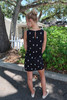 Velvet Elara Embroidered Tank Dress back