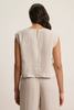 Velvet Tavia Linen Top back
