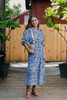 Ilio Nema Priam Print Caftan Dress front view