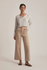 Favorite Daughter the Mischa Super High Rise Wide Leg Ankle front