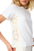 Cami NYC Ebra Cotton Tee close up side