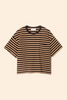 Xirena Paulina Stripe Tee by itself front