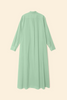 Xirena Boden Dress in Sage Leaf flat lay back