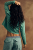 Xirena Terrance Tee Field Green back view