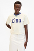 Clare V Le Carre Ciao Tee front, S