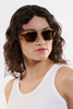 Krewe Colton Hawksbill 12k Polarized on heart face, female model